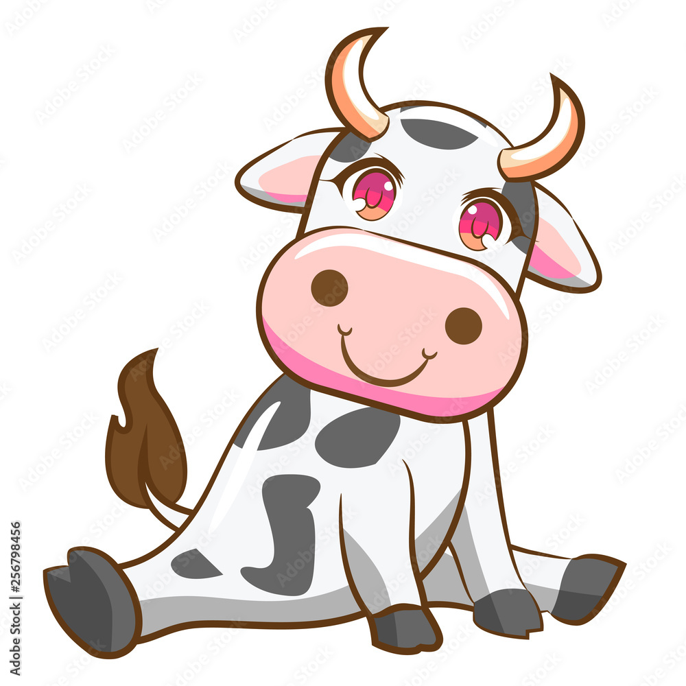 cow vector design