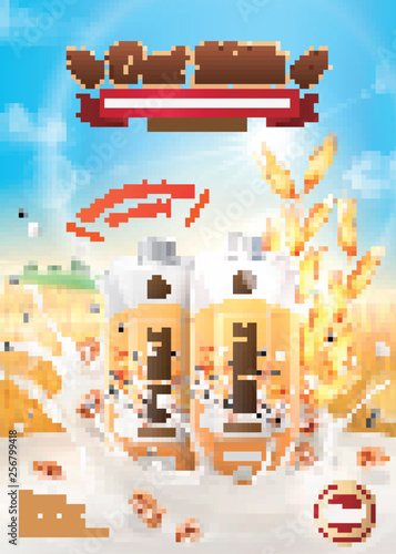 Oat milk ads