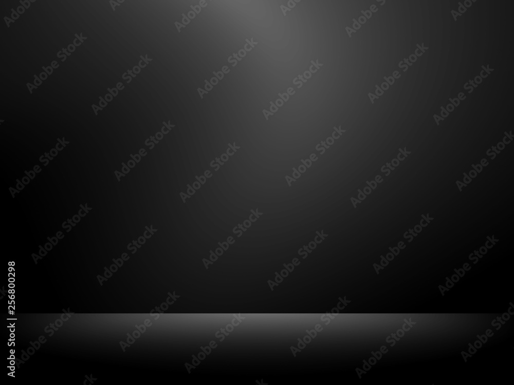 Black and gray background. Abstract black background for web design templates, christmas, halloween, valentine, product studio room and business report with smooth gradient color. Black and gray background. Abstract black background for web design templates, christmas, halloween, valentine, product studio room and business report with smooth gradient color.