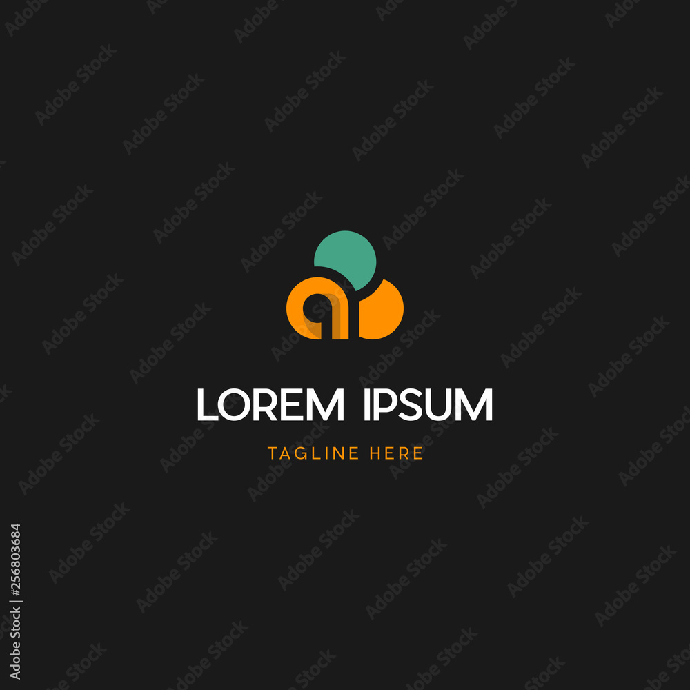 Modern and unique letter A Cloud initials logo design, Abstract letter A Cloud modern logo icon design concept. Modern and unique letter A Cloud initials logo design, Abstract letter A Cloud modern logo icon design concept.