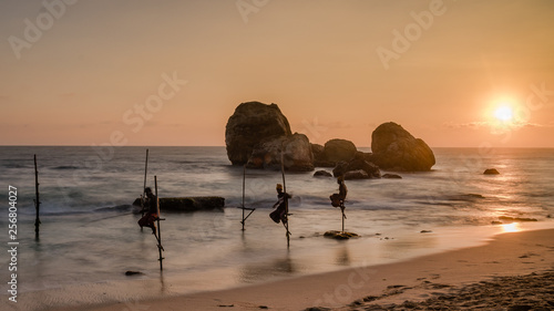 Stilt Fishermen Of Lanka
