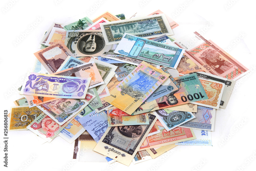 banknotes from the all world banknotes from the all world