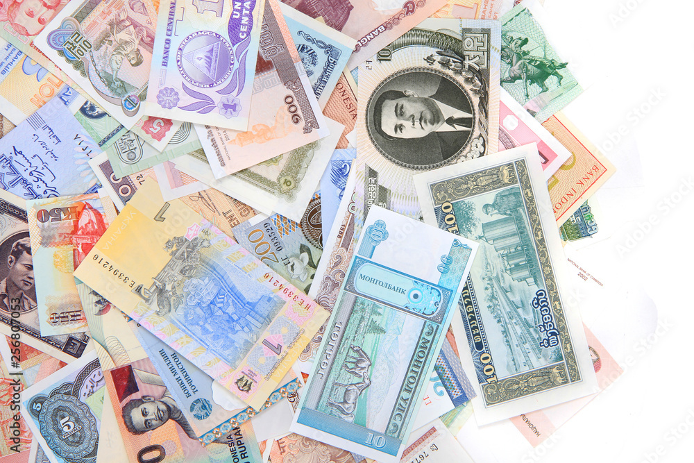 banknotes from the all world banknotes from the all world