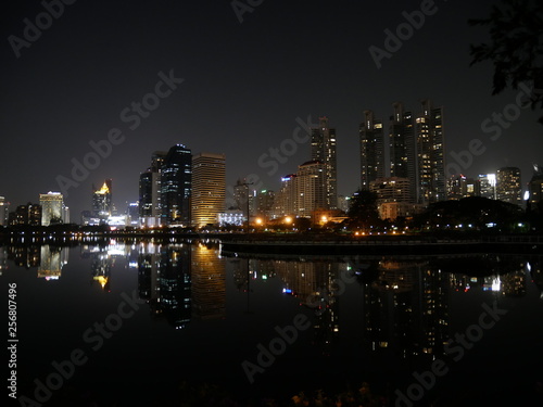 Bangkok city at night © Joke Wutthichai