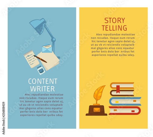 Content writer and story telling papers and articles