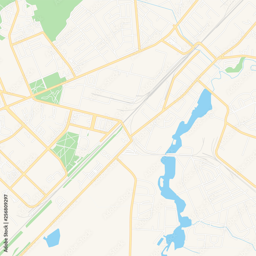Zhodzina, Belarus printable map Zhodzina, Belarus printable map