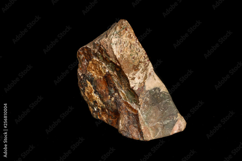 macro stone mineral jasper on black background macro stone mineral jasper on black background