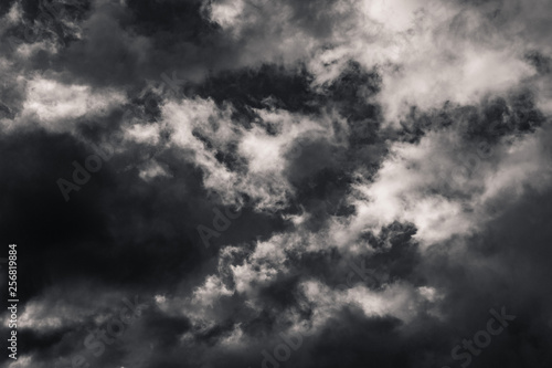 Dramatischer Himmel, dramatische Wolken