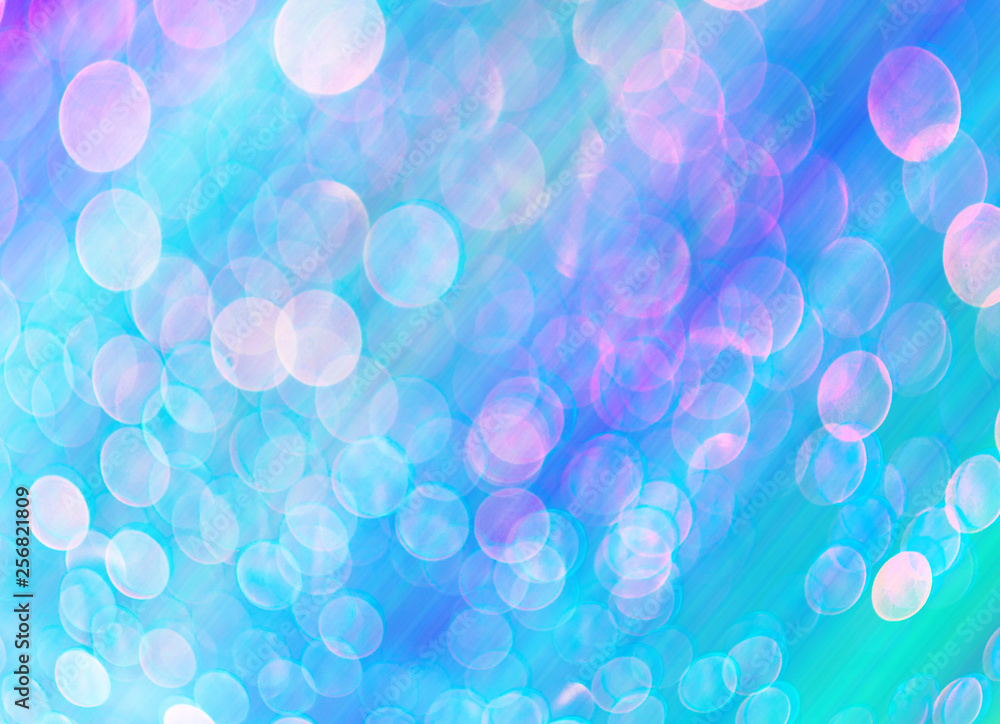 Background of blue stripes and bubbles Background of blue stripes and bubbles