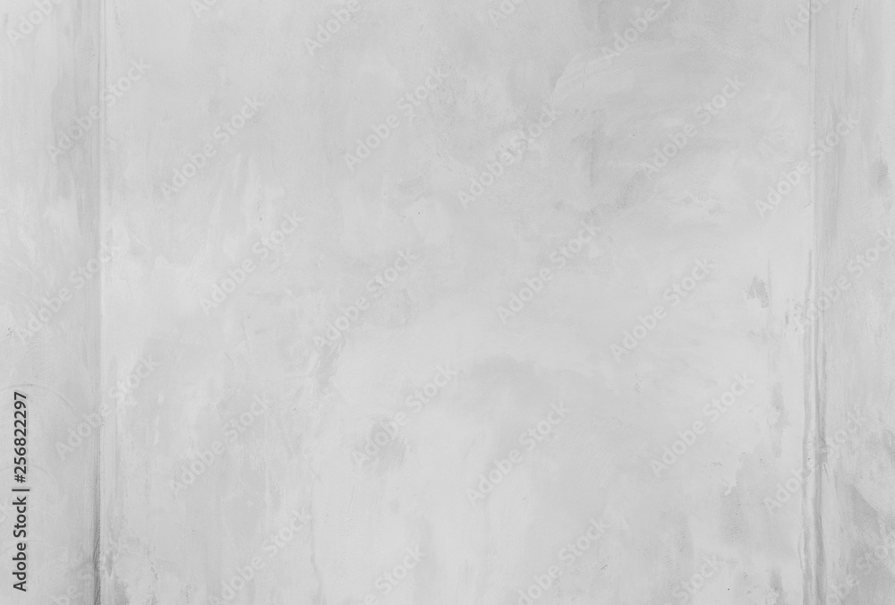 Naklejka premium close up background and texture of cement Smooth plastered wall painted in making your skin polished