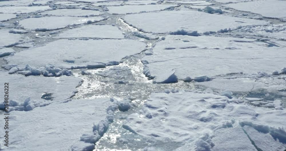 Large Ice chunks on the sea of Spitsbergen Large Ice chunks on the sea of Spitsbergen