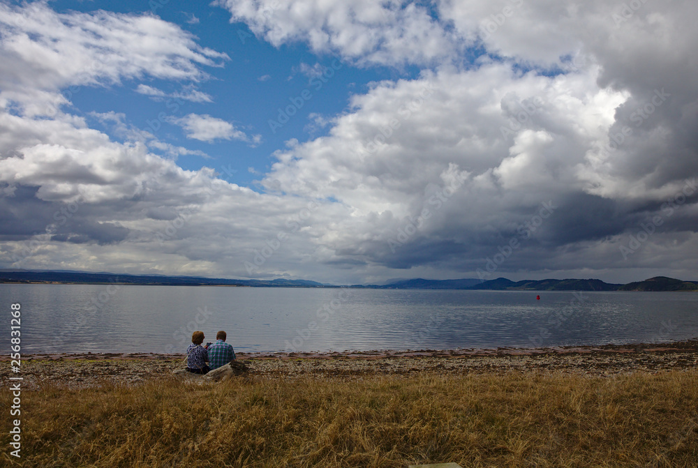 Waiting for dolphins: Moray Firth Waiting for dolphins: Moray Firth