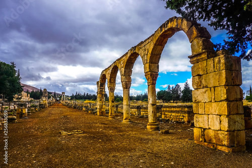 Anjar Citadel Historical Landmark 01 photo