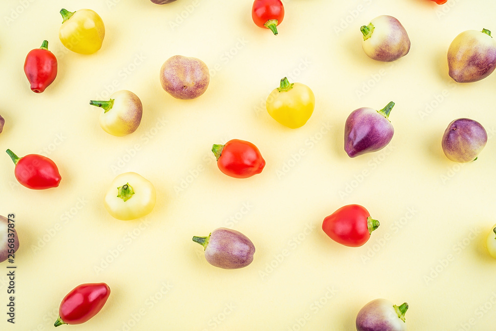 Fresh colorful pepper poster Fresh colorful pepper poster