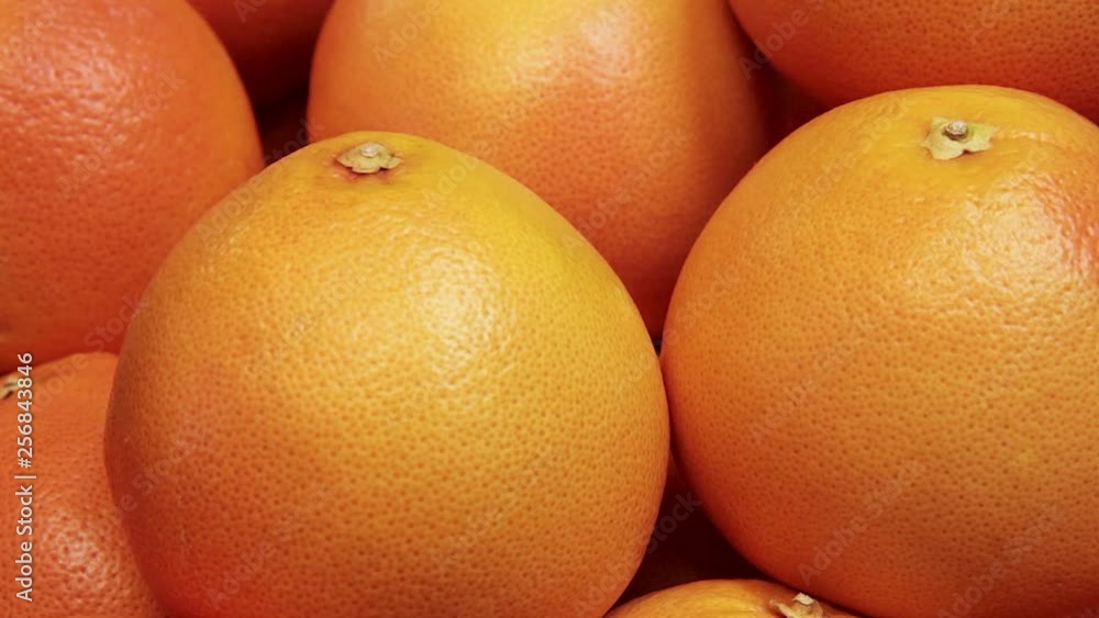 Grapefruit harvest. Grapefruits on the market Grapefruit harvest. Grapefruits on the market