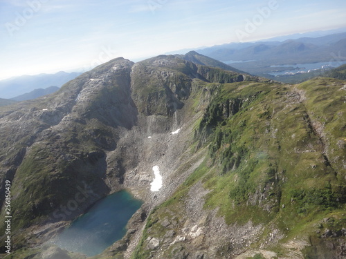 Ariel View of Misty Fjords in Ketchikan Alaska Tongass National Forest