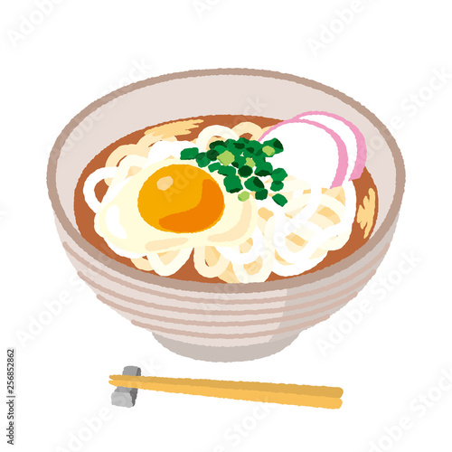 月見うどん