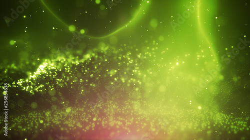 Abstract Particles Background/ Illustration of an abstract background with beautiful glowing particles
