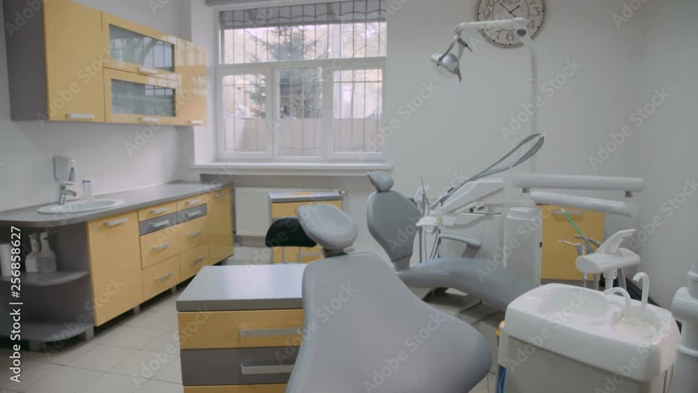 Dental cabinet with chair and newest equipment Dental cabinet with chair and newest equipment