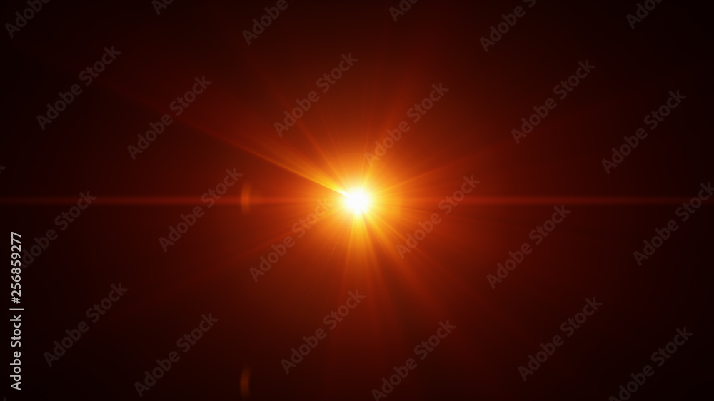 Optical Lens Flare Background/ Illustration of beautiful light lens flare bursting background