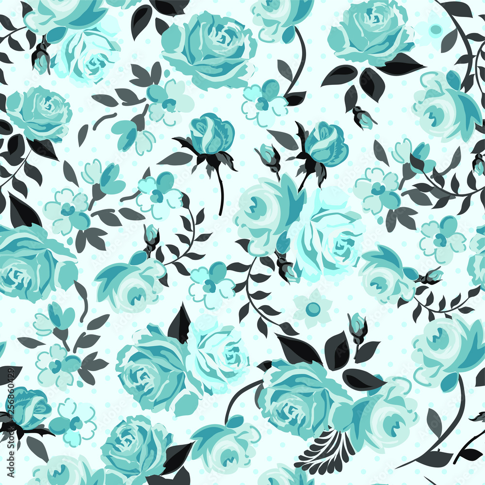 Floral Seamless background pattern vector illustration Floral Seamless background pattern vector illustration