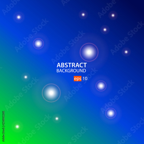 Geometric abstract background vector with Green,Blue,Black