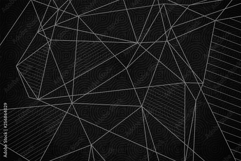 Obraz premium abstract, pattern, design, blue, texture, illustration, black, light, wallpaper, lines, technology, line, backdrop, color, graphic, wave, digital, backgrounds, 3d, art, futuristic, tunnel, curve