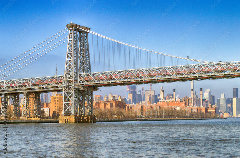 Naklejka premium Most Williamsburg.