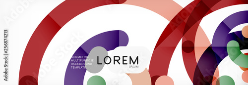 Circular lines design background