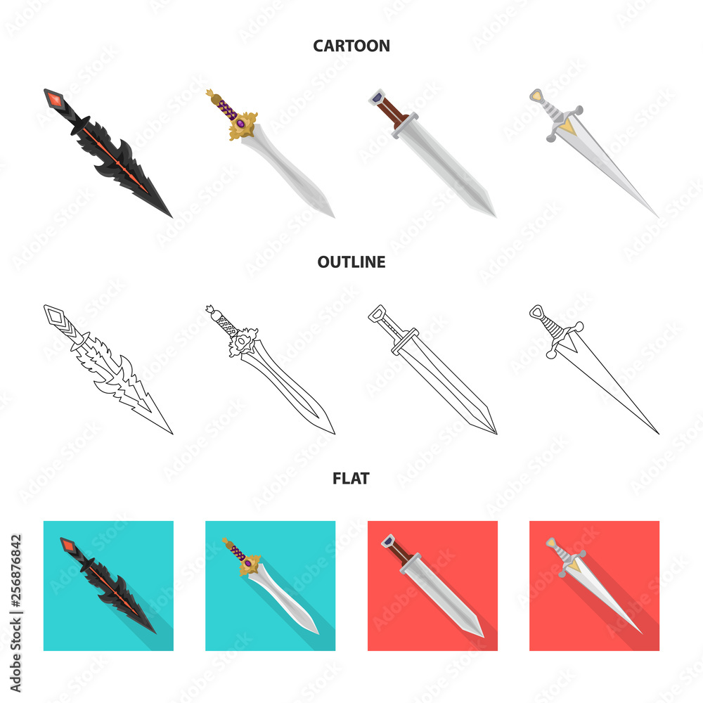 Vector design of game and armor logo. Collection of game and blade stock vector illustration. Vector design of game and armor logo. Collection of game and blade stock vector illustration.