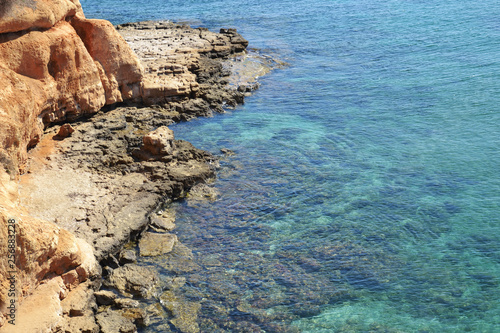 Greek blue sea summer