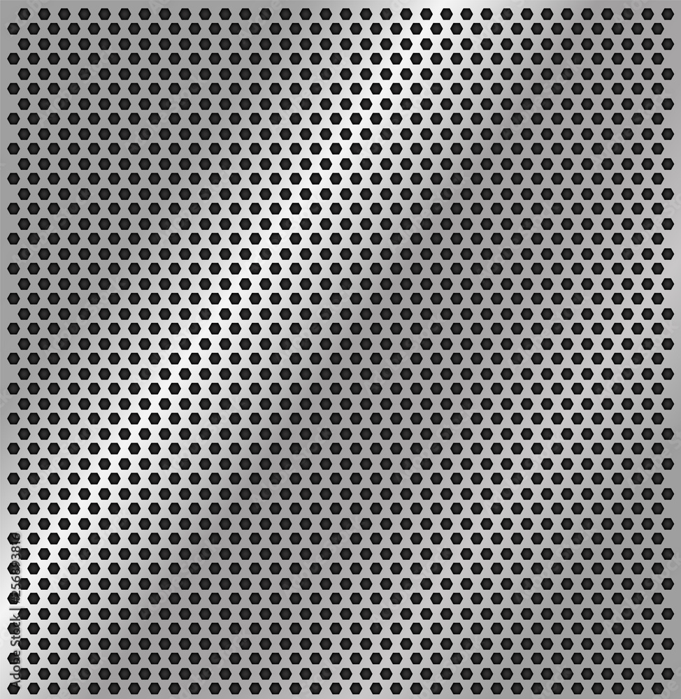 Perforated steel texture. Vector illustration. Perforated steel texture. Vector illustration.