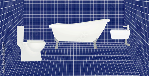 Toilette. vector illustration