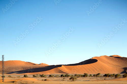 Sand dune abstract taken in Sossusvlei  Namibia