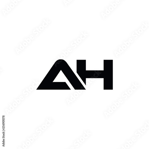 AH logo abstract initial