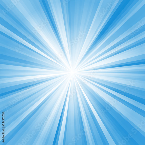 Abstract ray burst background, glow effect, comix © hary_cz