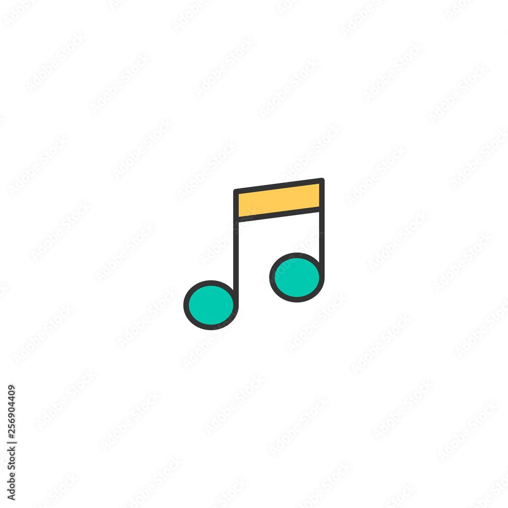 Music player icon design. Essential icon vector design Music player icon design. Essential icon vector design