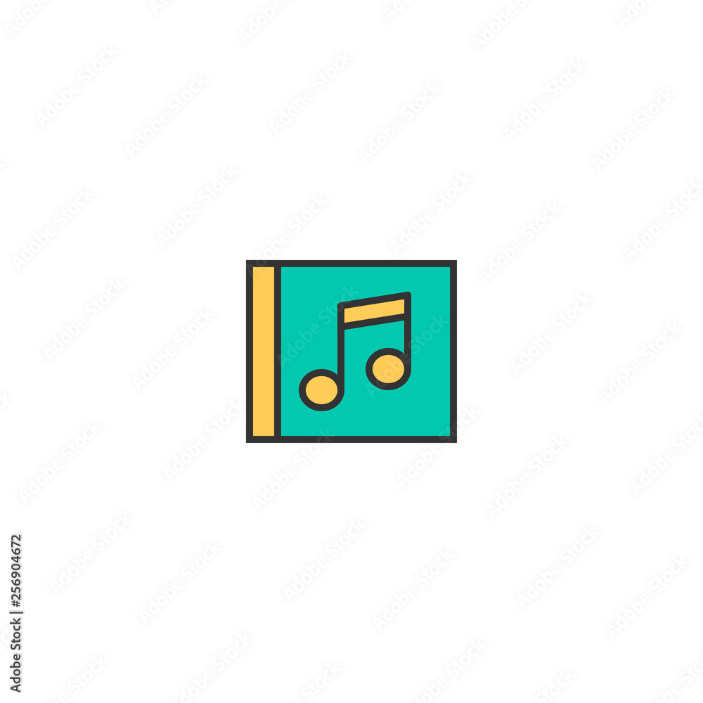 Music player icon design. Essential icon vector design Music player icon design. Essential icon vector design