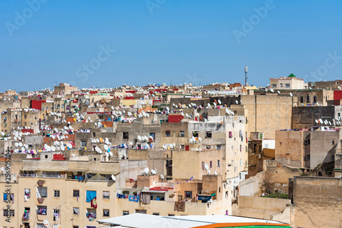 Homes and Buildings in the Medina of Fez Morocco © James