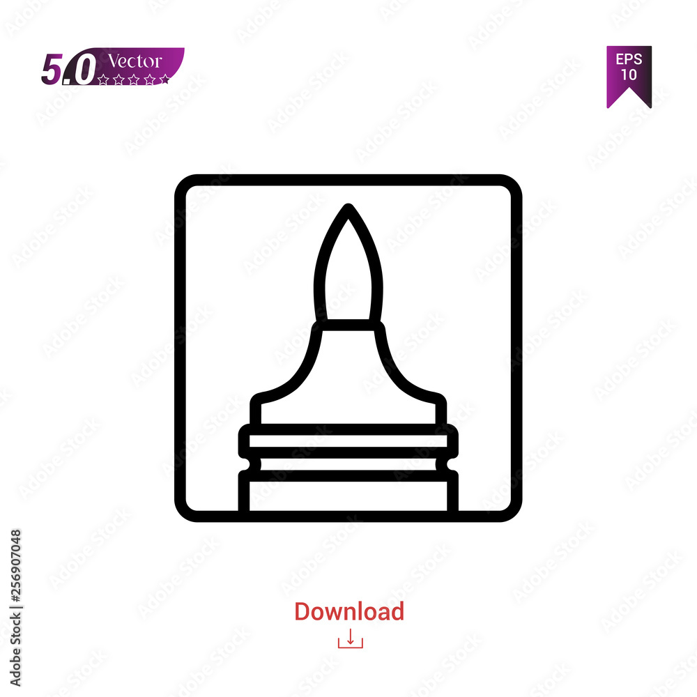 marker painting icon vector isolated on white background. painting-and-illustration icons. Graphic design, mobile application,professions icons 2019 year, user interface. Editable stroke. EPS10 format marker painting icon vector isolated on white background. painting-and-illustration icons. Graphic design, mobile application,professions icons 2019 year, user interface. Editable stroke. EPS10 format