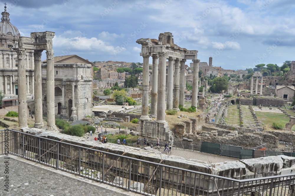 Ruins of Roman Forum, Italy