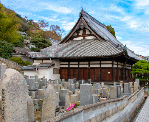 Temple in Onomichi Japan