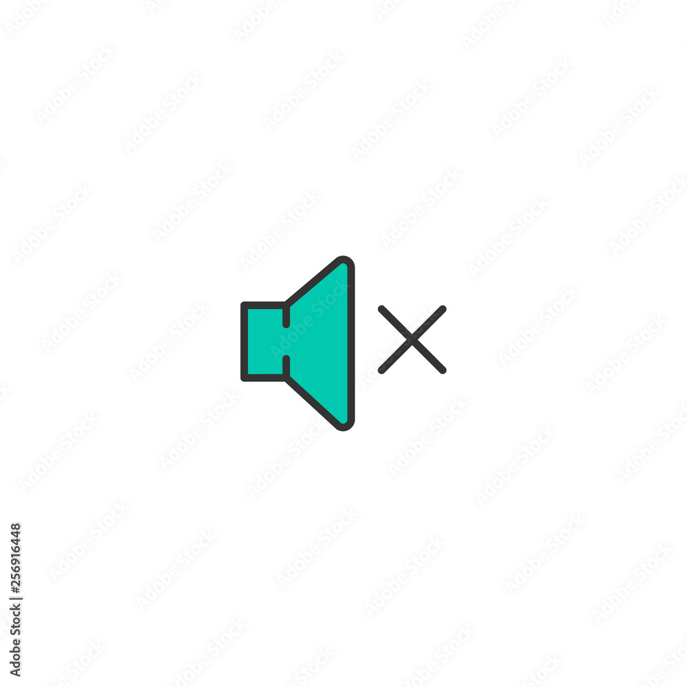 Speaker icon design. Essential icon vector design Speaker icon design. Essential icon vector design