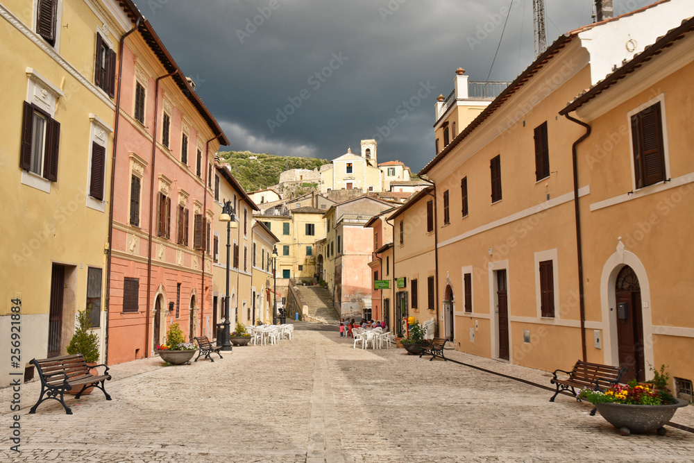 The town of Poggio Catino, in the Lazio region