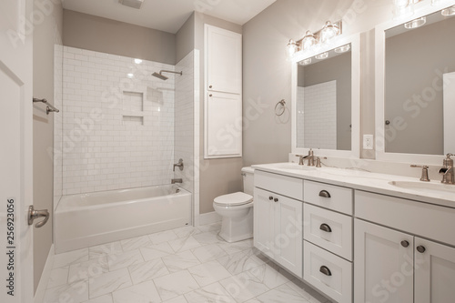 White Modern Bathroom