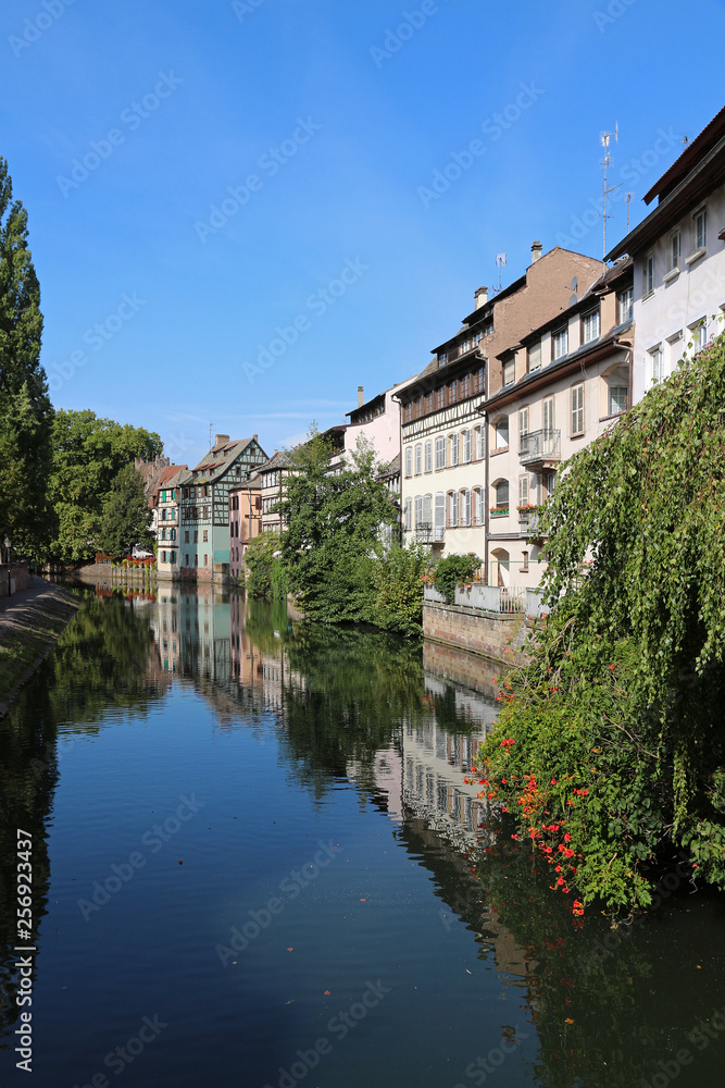 Strasbourg - France- scenic old town by the river