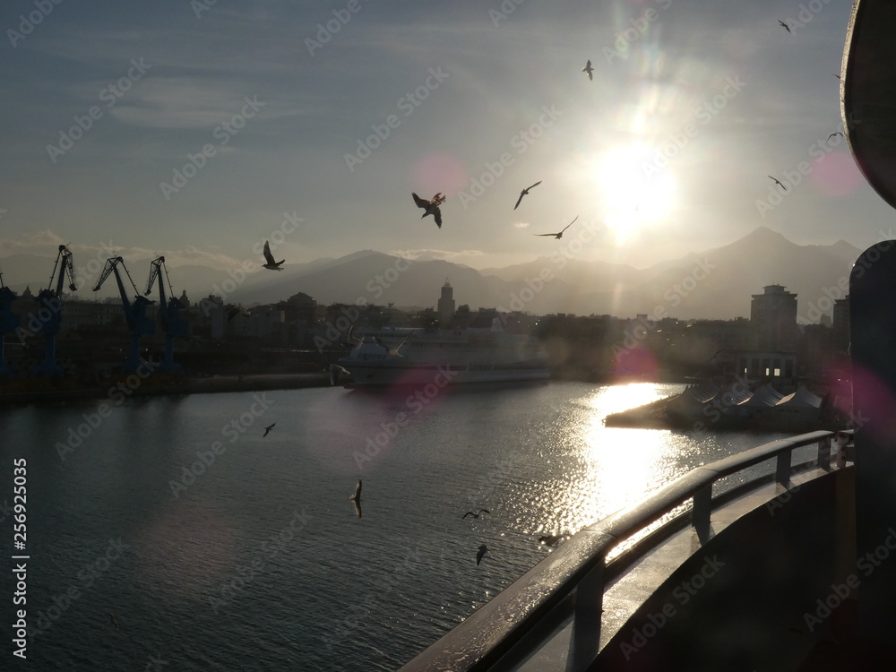 Naklejka premium Dal Porto di Palermo