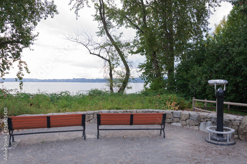 I have take this shot of benches in Marina Bay area, Kirkland, WA, USA