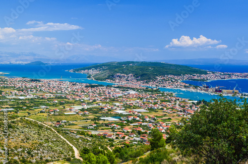 The cityscape Trogir, Croatia.