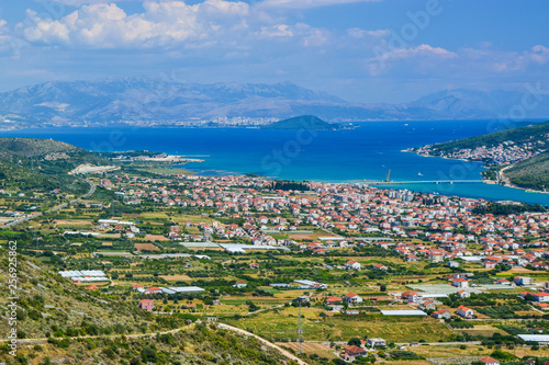 The cityscape Trogir, Croatia.